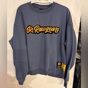 Rawgear Men's Crewneck Sweatshirt in Slate Gray Gym Gear